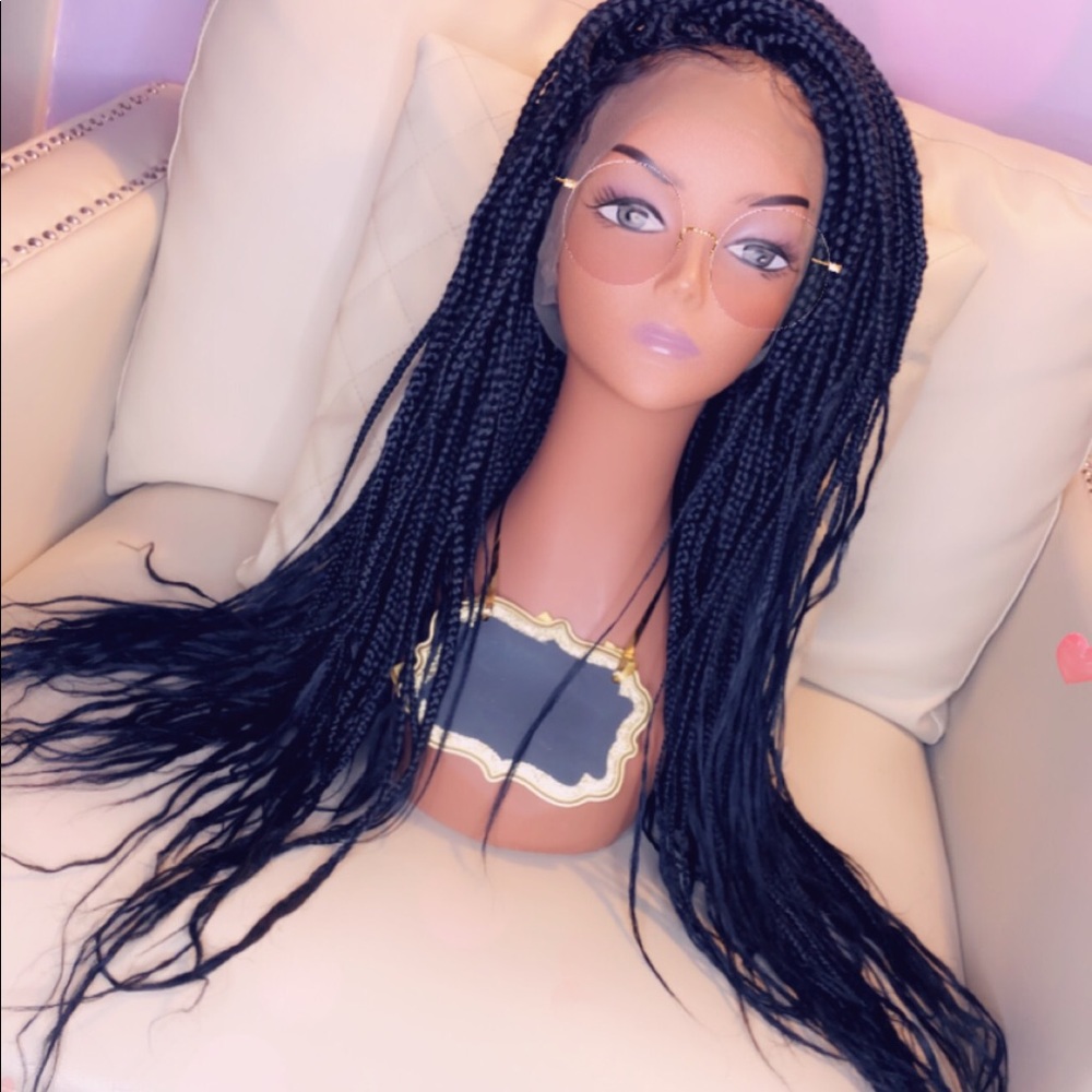 Full lace braided wig